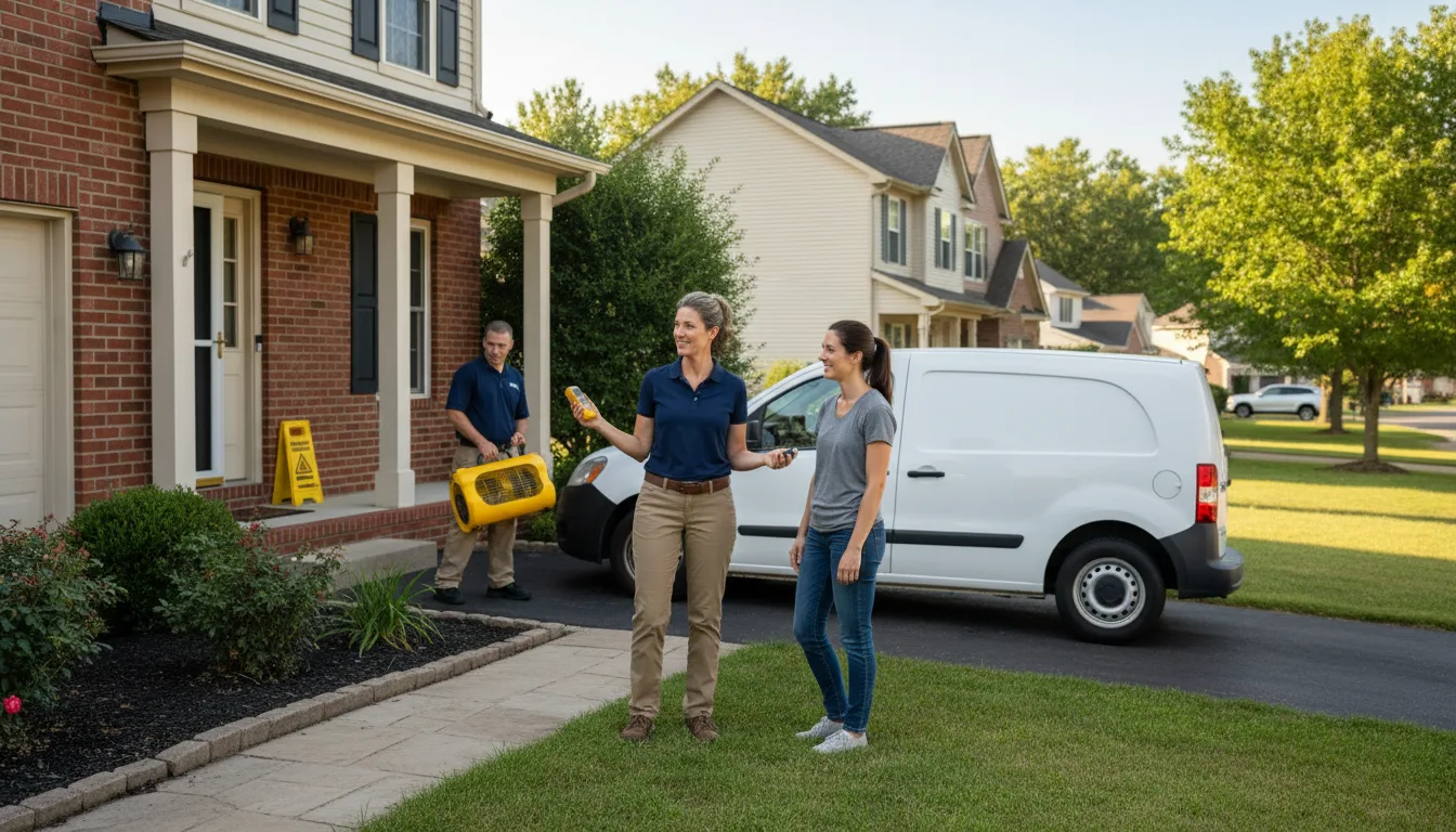Water restoration image for Dehumidification And Cleanup Services in Savannah, GA